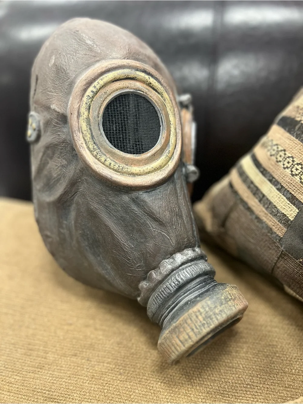 Vintage-Style Steampunk Gas Mask